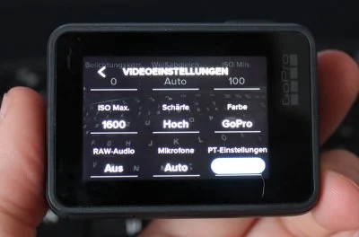 Videoeinstellungen