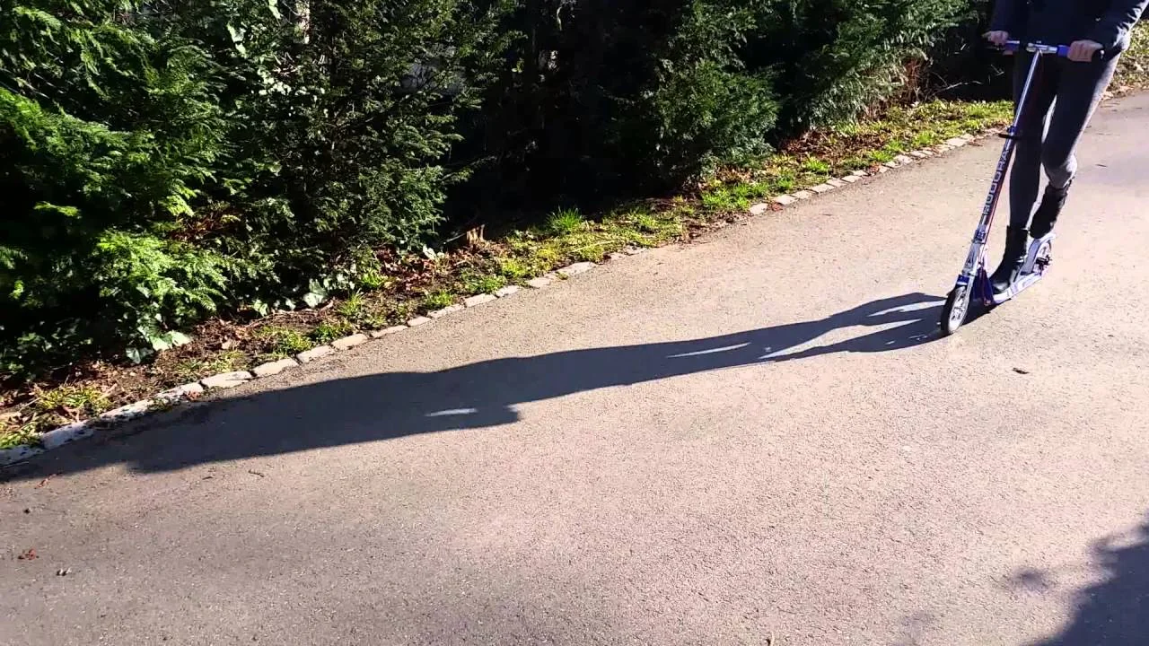 Video: Scooter Review: Hudora Big Wheel Air 205 Dual Brake