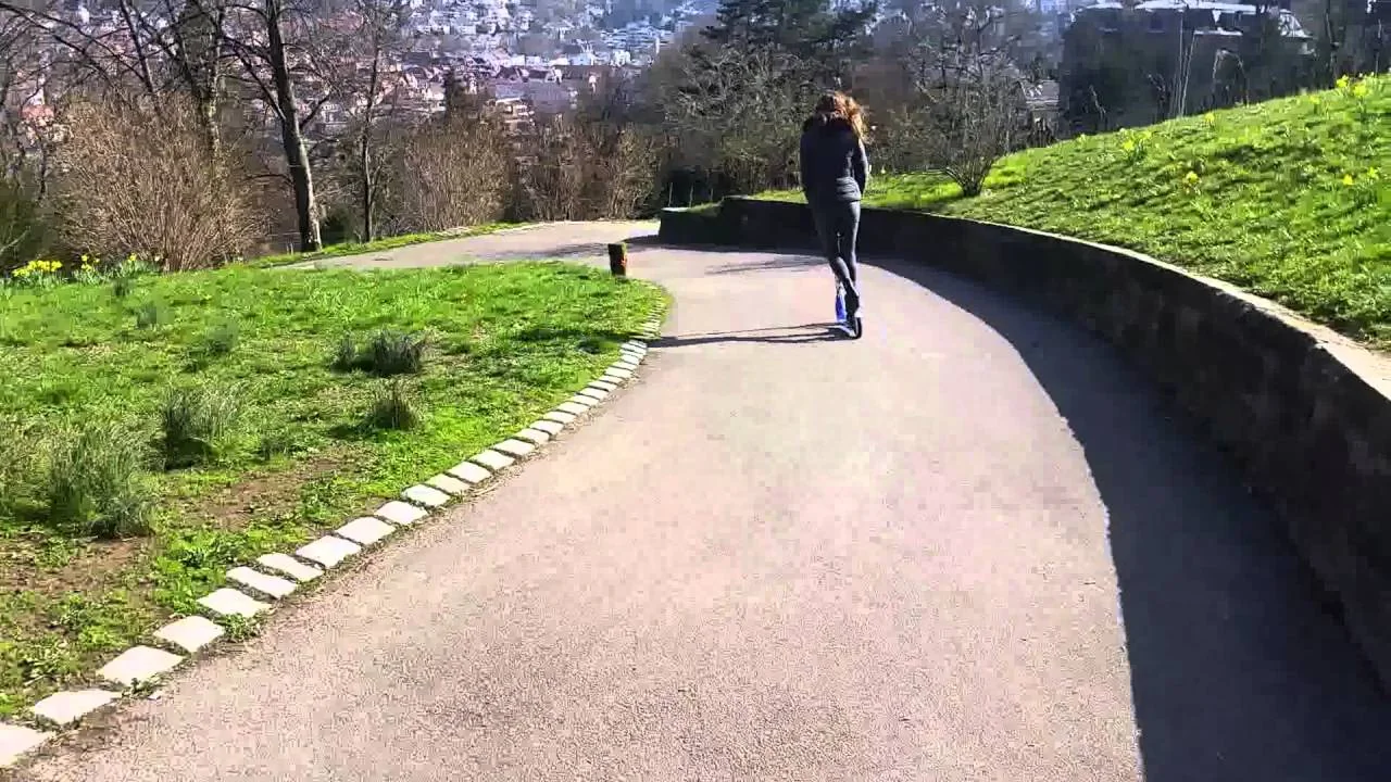 Video: Scooter Review: Hudora Big Wheel Air 205 Dual Brake