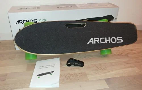 So sieht das Archos SK8 Elektro-Skateboard aus