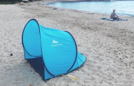Decathlon-Strandmuschel 2 Seconds 0 Pop-Up