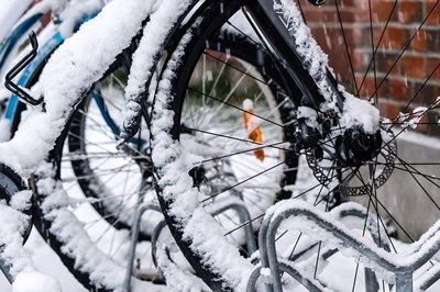 Fahrradfahren im Winter Bekleidung